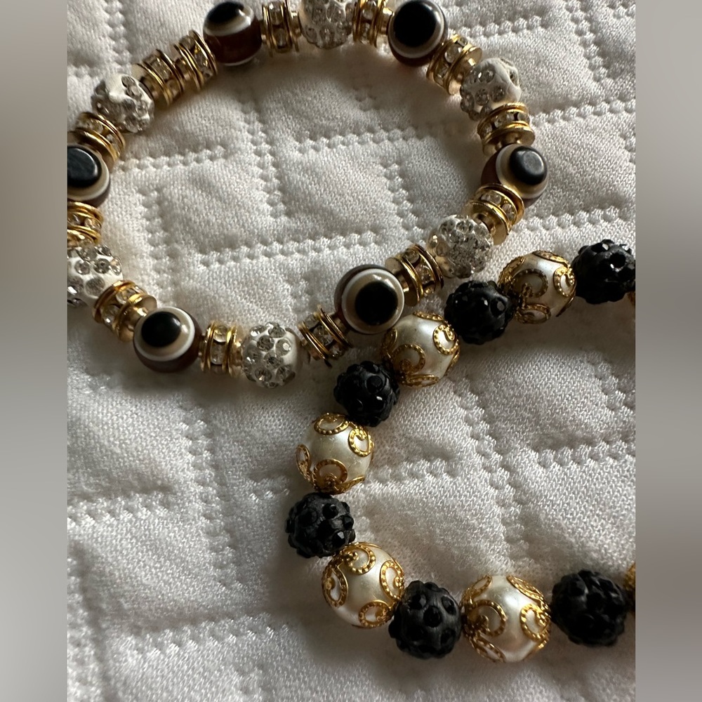 Stretchy Statement Pieces Fun Bracelets - image 8